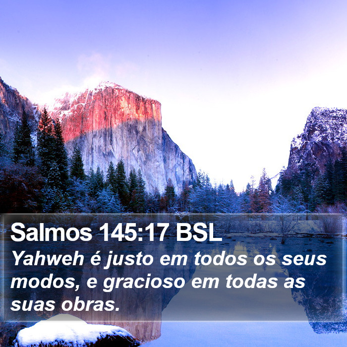 Salmos 145:17 BSL Bible Study