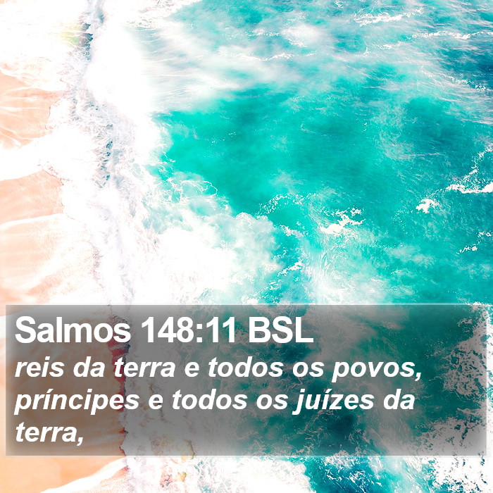 Salmos 148:11 BSL Bible Study