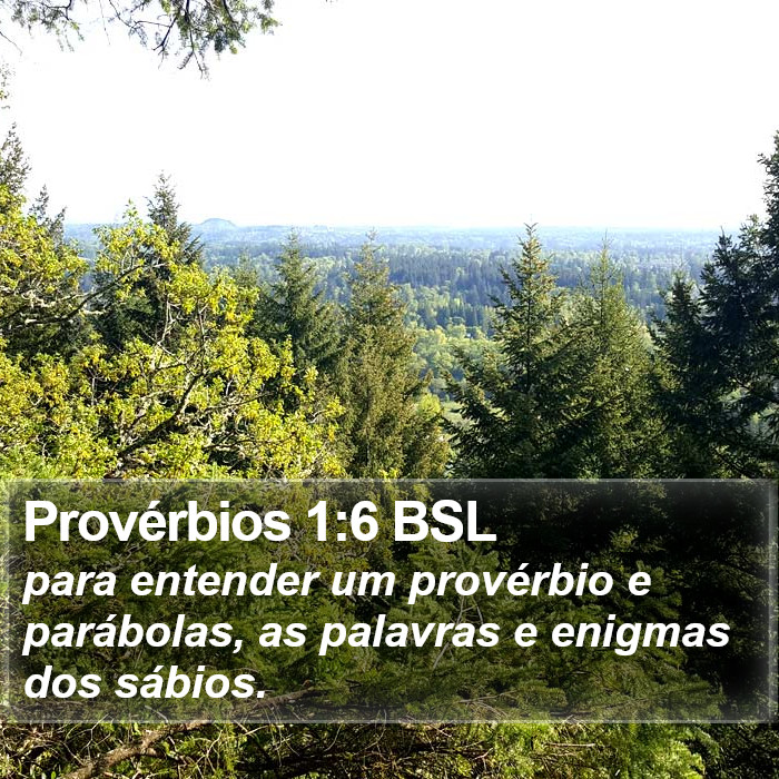 Provérbios 1:6 BSL Bible Study