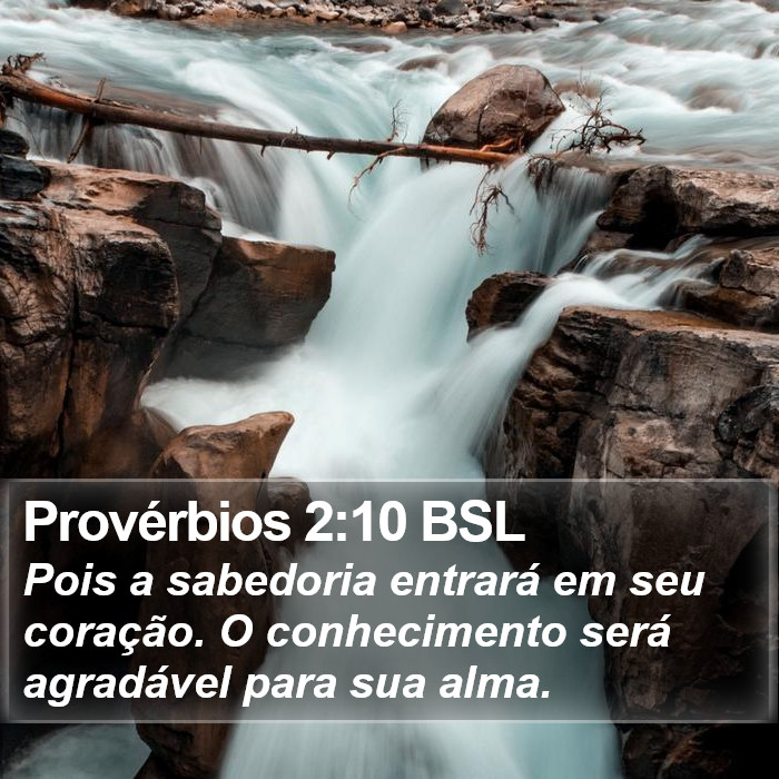 Provérbios 2:10 BSL Bible Study