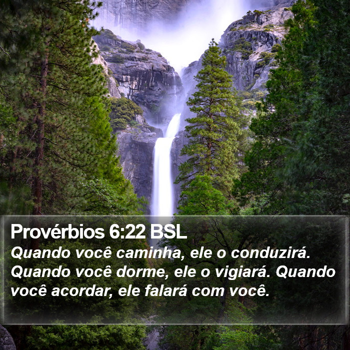 Provérbios 6:22 BSL Bible Study