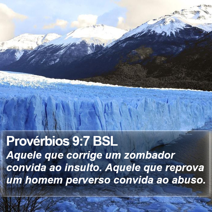 Provérbios 9:7 BSL Bible Study