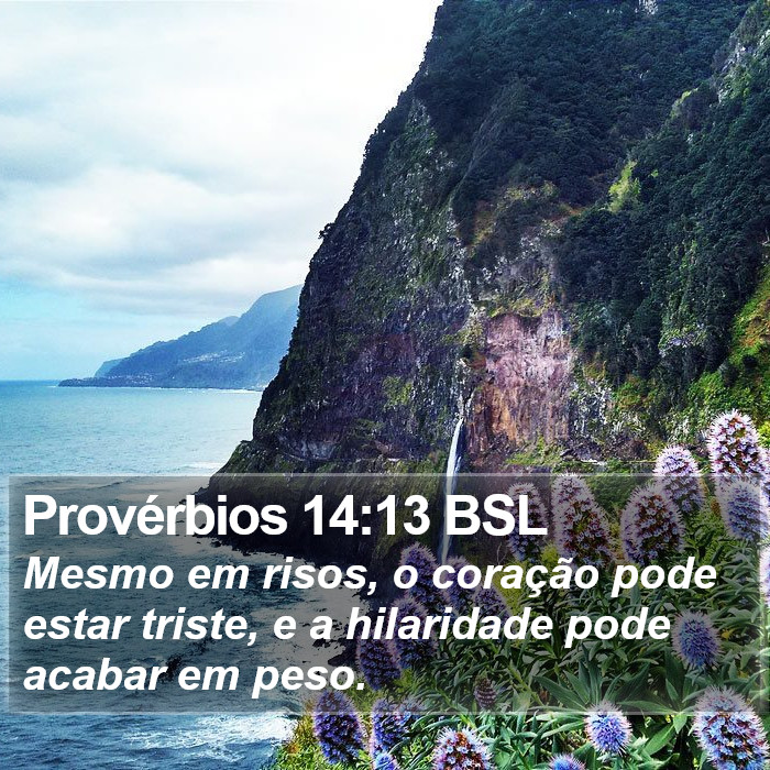 Provérbios 14:13 BSL Bible Study