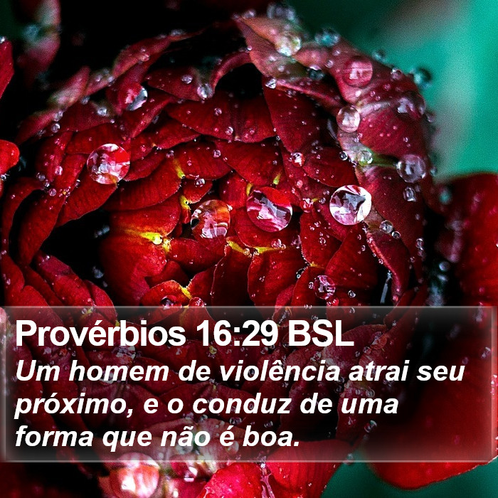 Provérbios 16:29 BSL Bible Study
