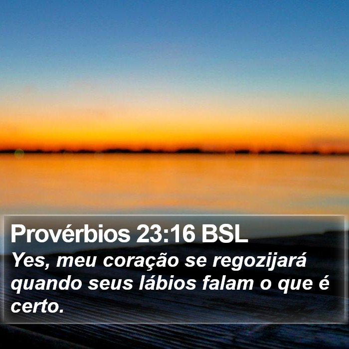 Provérbios 23:16 BSL Bible Study