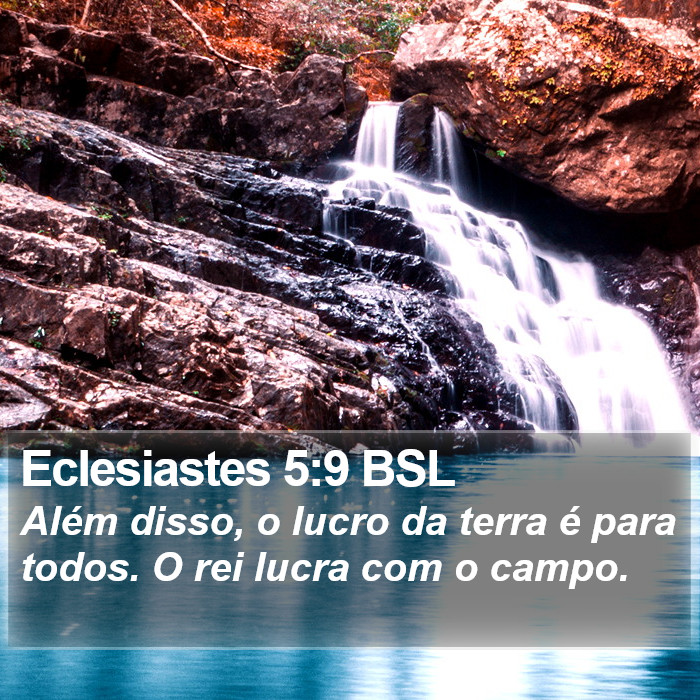 Eclesiastes 5:9 BSL Bible Study