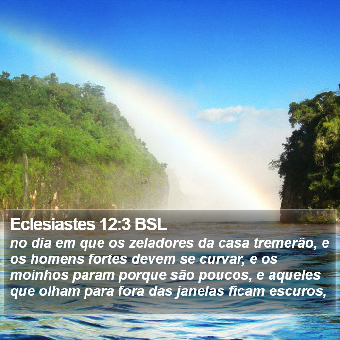 Eclesiastes 12:3 BSL Bible Study
