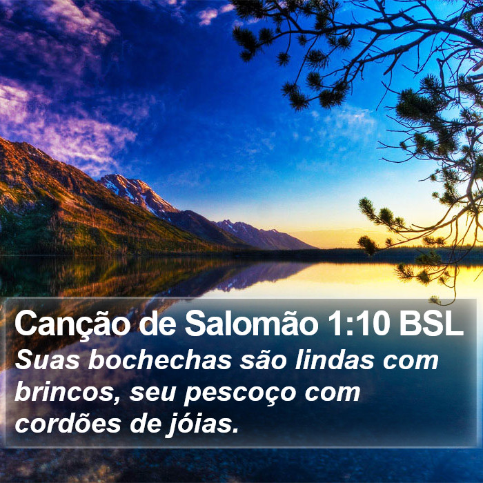 Canção de Salomão 1:10 BSL Bible Study