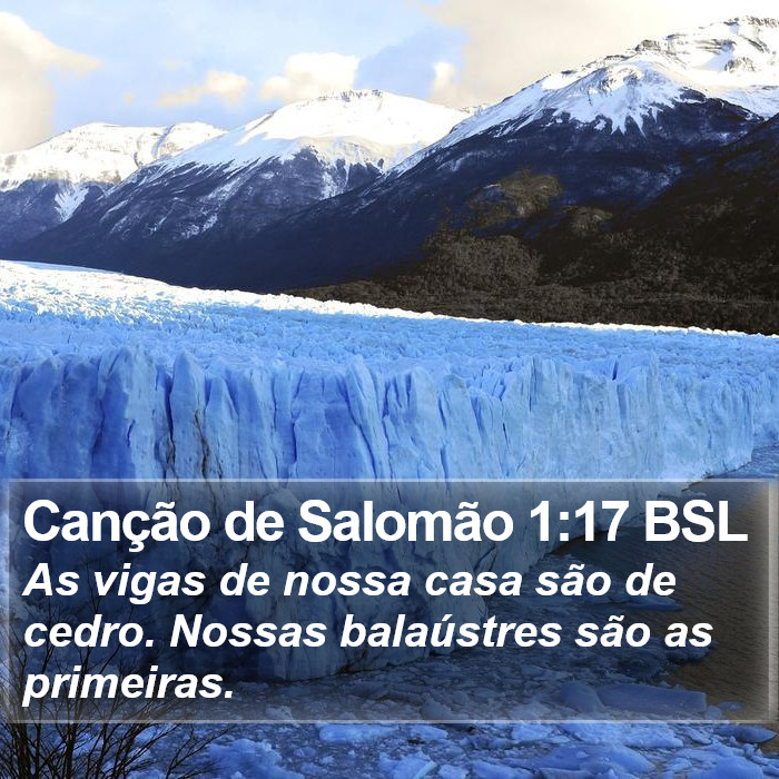 Canção de Salomão 1:17 BSL Bible Study