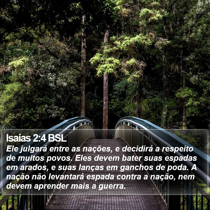 Isaías 2:4 BSL Bible Study