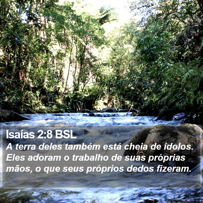 Isaías 2:8 BSL Bible Study