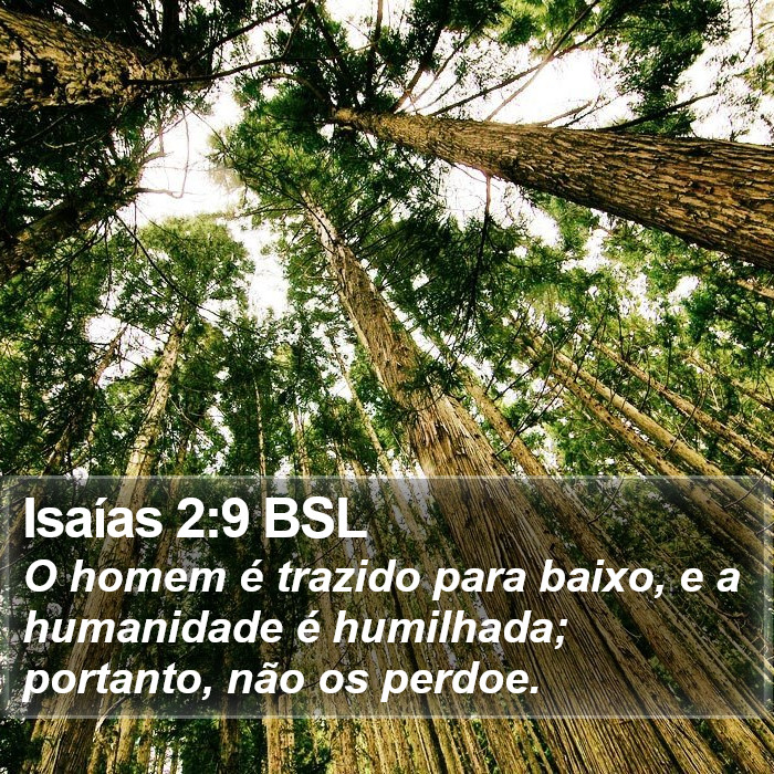 Isaías 2:9 BSL Bible Study