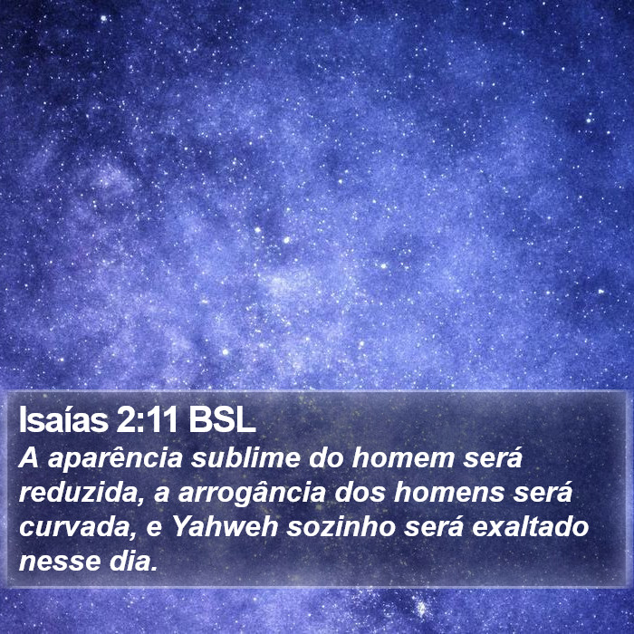 Isaías 2:11 BSL Bible Study