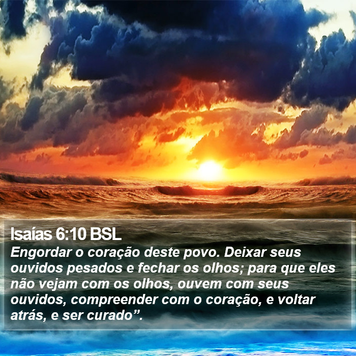 Isaías 6:10 BSL Bible Study