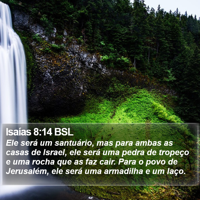 Isaías 8:14 BSL Bible Study