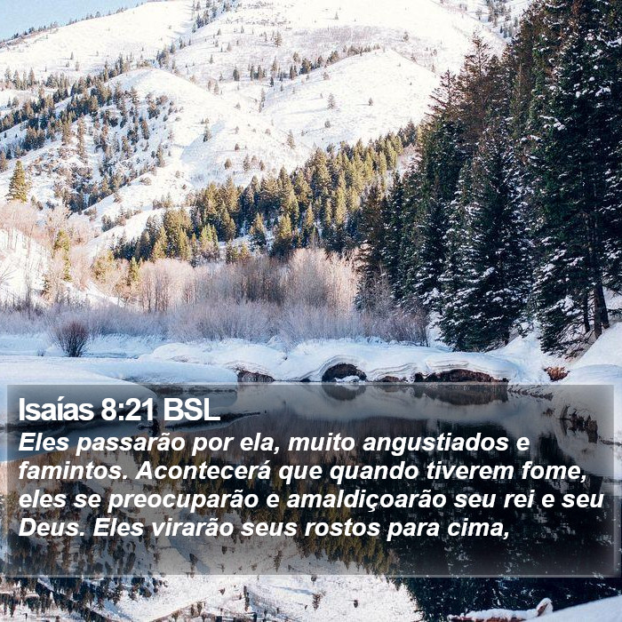 Isaías 8:21 BSL Bible Study