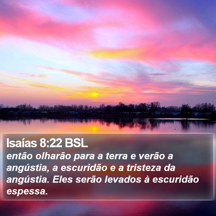 Isaías 8:22 BSL Bible Study