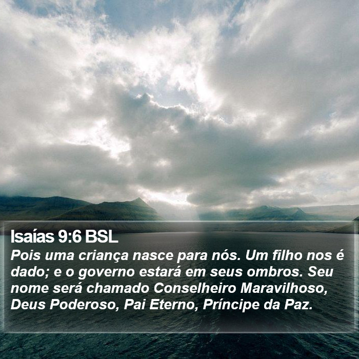 Isaías 9:6 BSL Bible Study