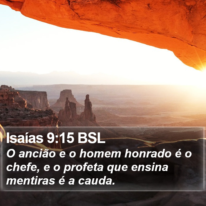 Isaías 9:15 BSL Bible Study