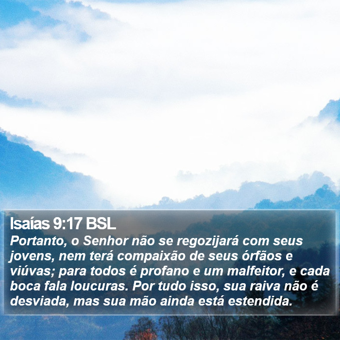 Isaías 9:17 BSL Bible Study