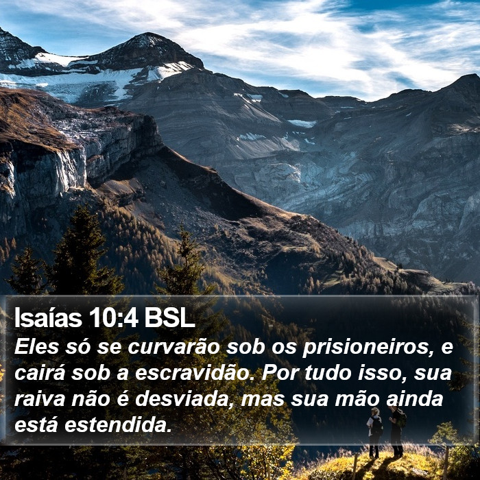 Isaías 10:4 BSL Bible Study