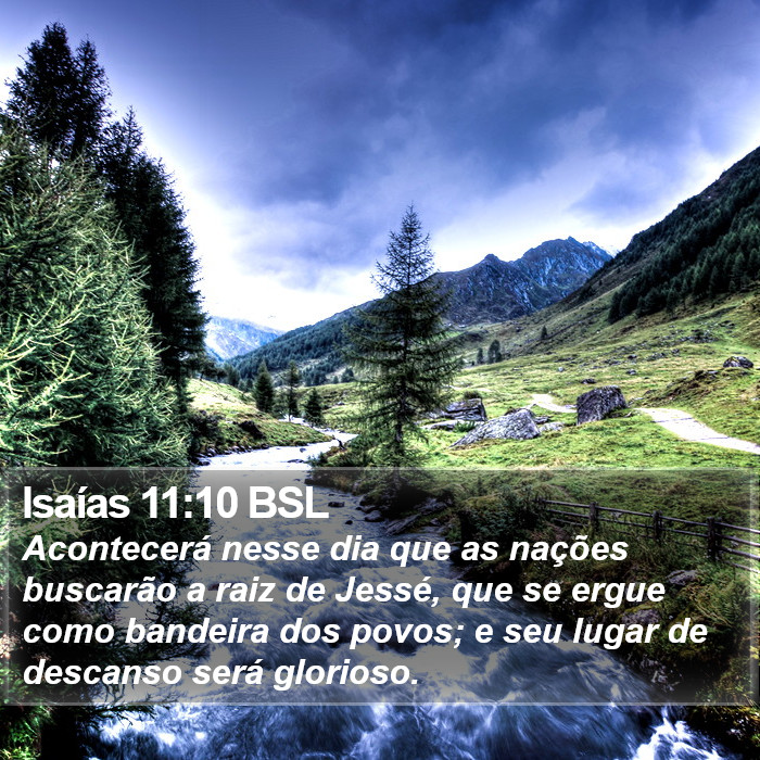 Isaías 11:10 BSL Bible Study