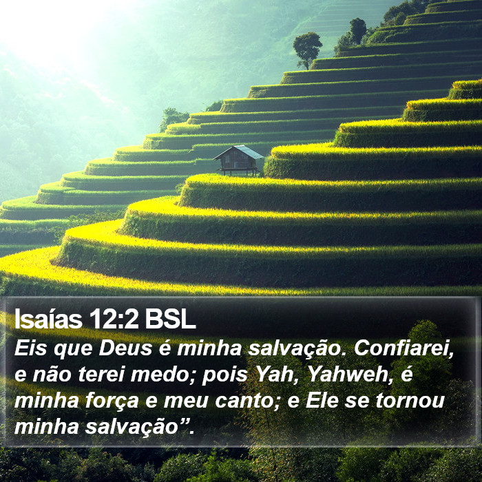 Isaías 12:2 BSL Bible Study