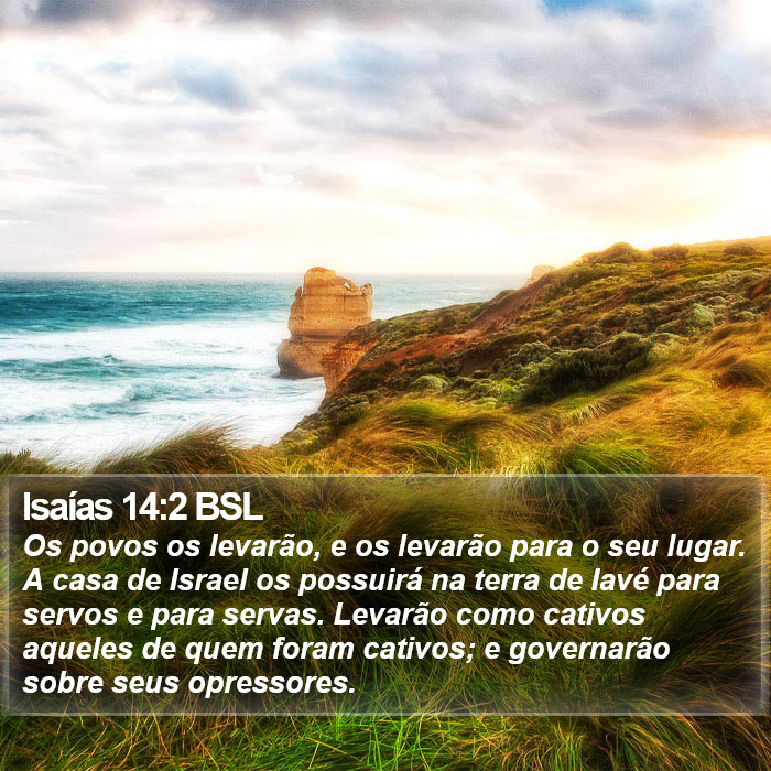 Isaías 14:2 BSL Bible Study