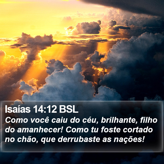 Isaías 14:12 BSL Bible Study