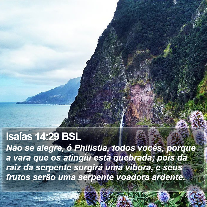 Isaías 14:29 BSL Bible Study