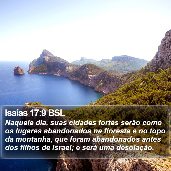 Isaías 17:9 BSL Bible Study