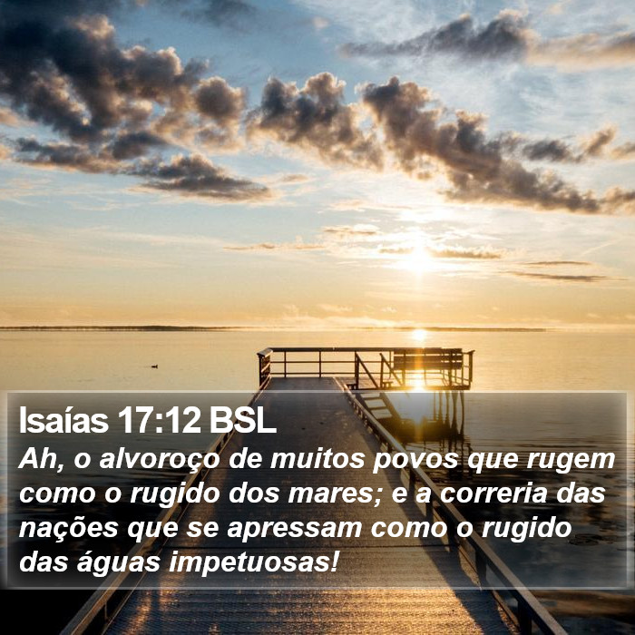 Isaías 17:12 BSL Bible Study