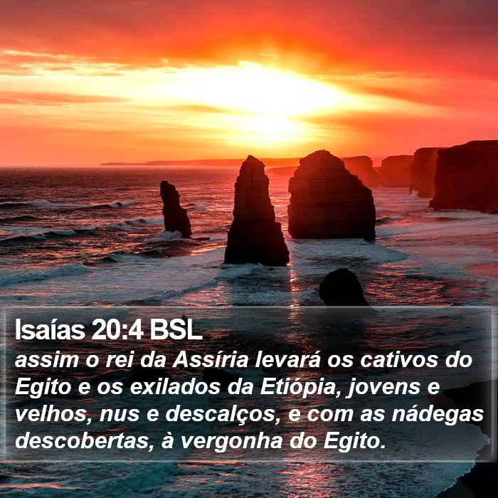 Isaías 20:4 BSL Bible Study