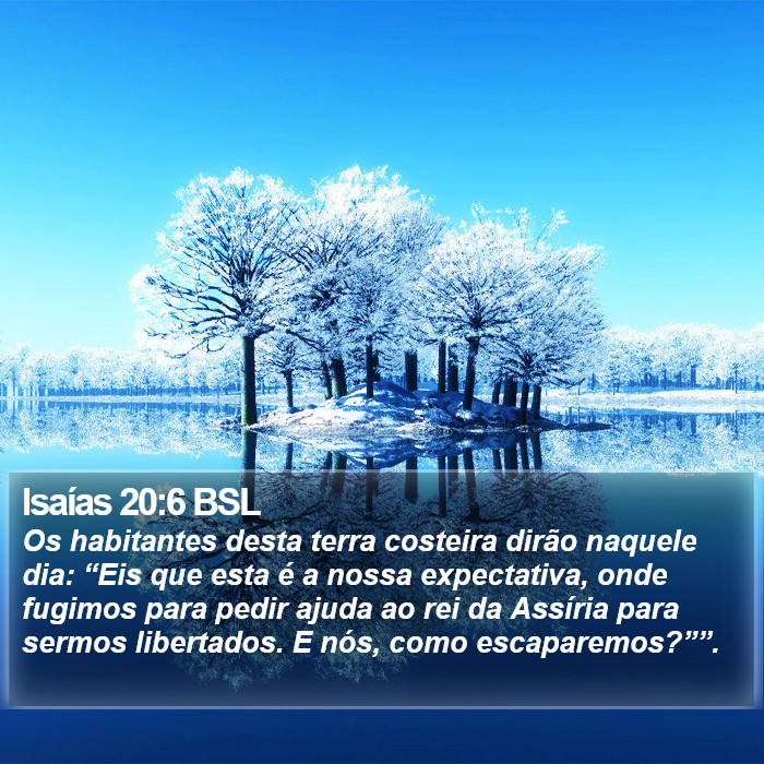 Isaías 20:6 BSL Bible Study