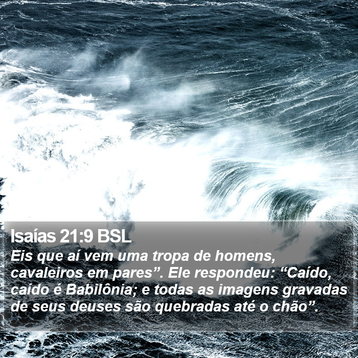 Isaías 21:9 BSL Bible Study