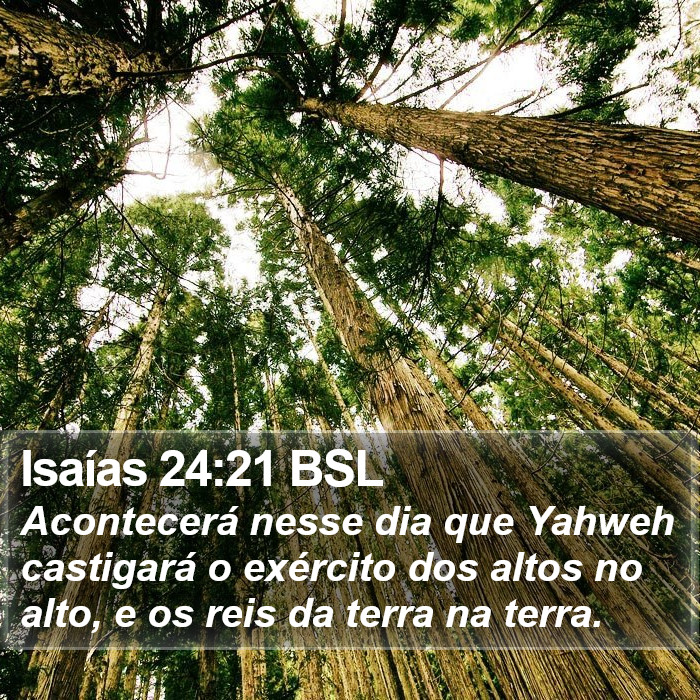 Isaías 24:21 BSL Bible Study