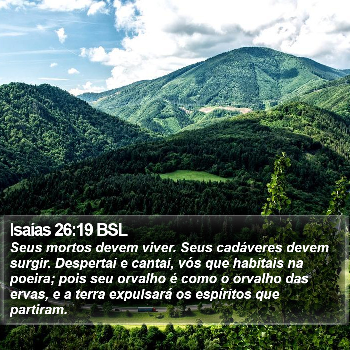 Isaías 26:19 BSL Bible Study