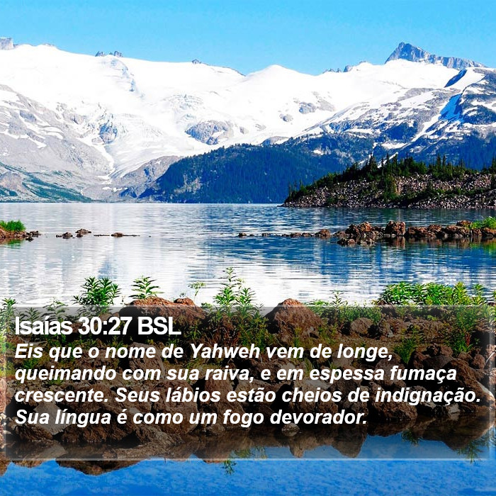 Isaías 30:27 BSL Bible Study