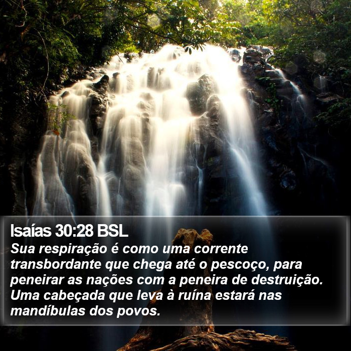 Isaías 30:28 BSL Bible Study