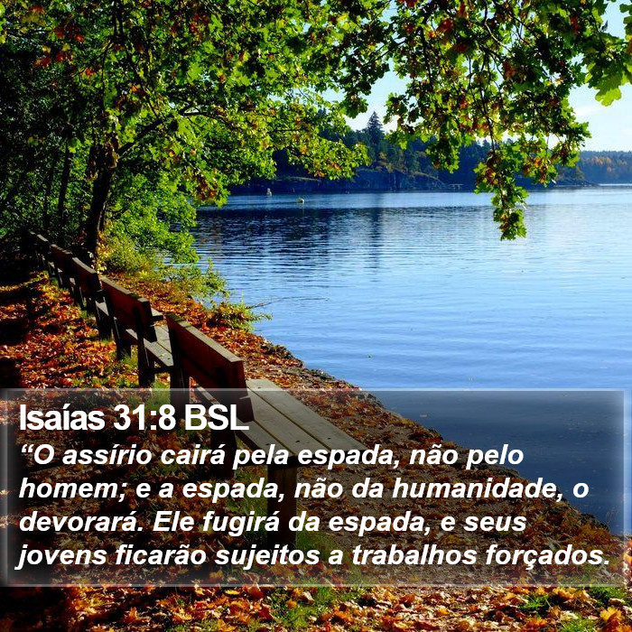Isaías 31:8 BSL Bible Study