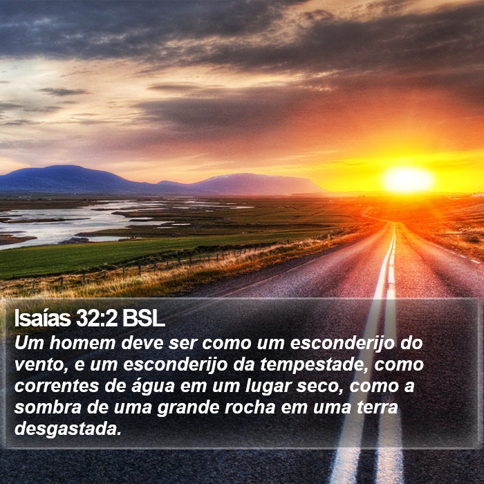 Isaías 32:2 BSL Bible Study