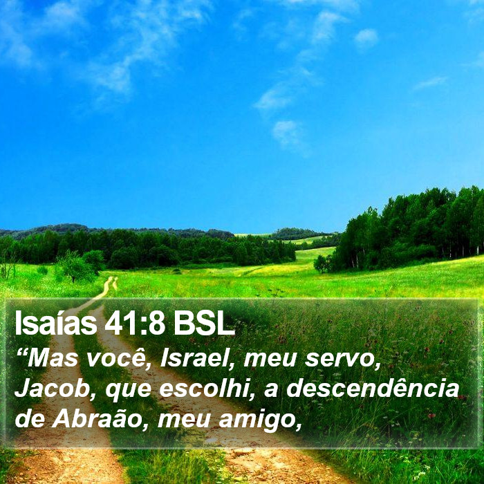 Isaías 41:8 BSL Bible Study