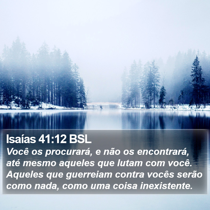 Isaías 41:12 BSL Bible Study