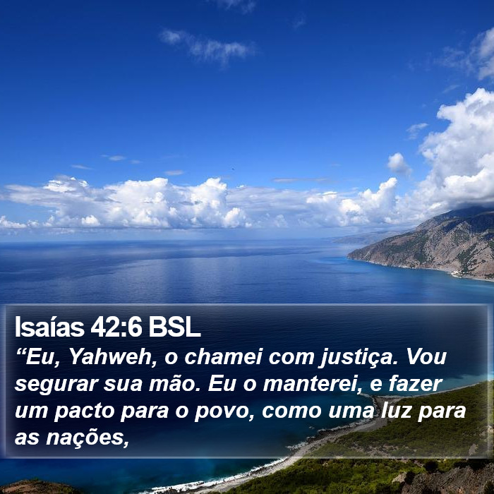 Isaías 42:6 BSL Bible Study
