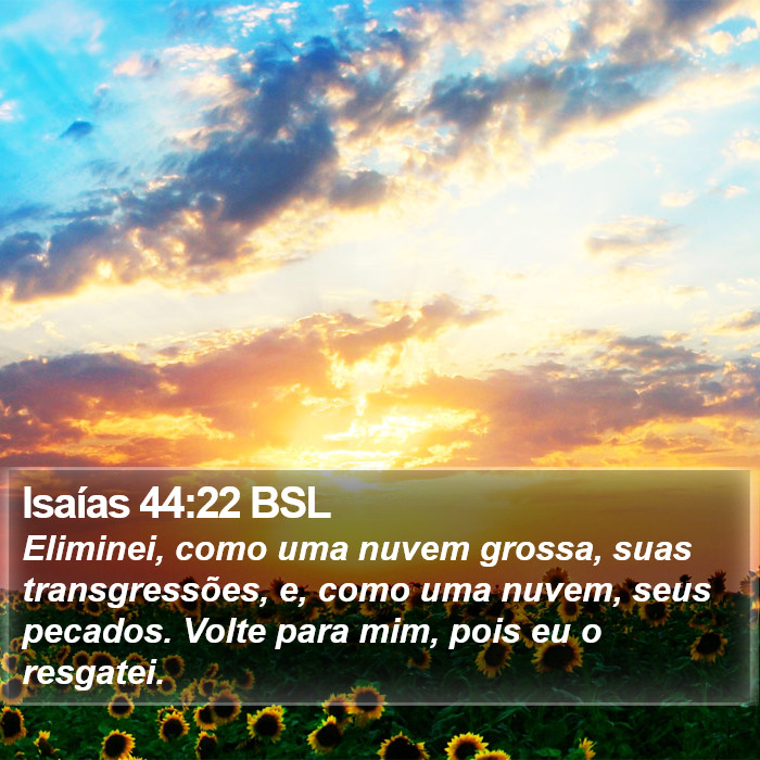 Isaías 44:22 BSL Bible Study