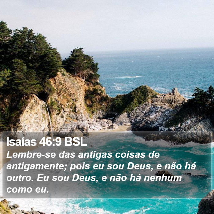 Isaías 46:9 BSL Bible Study