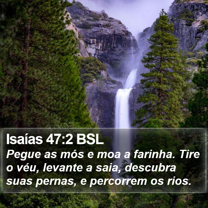 Isaías 47:2 BSL Bible Study