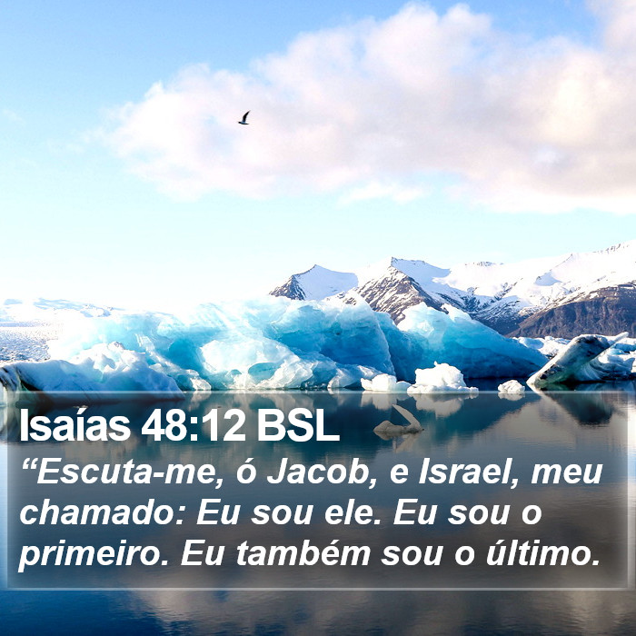 Isaías 48:12 BSL Bible Study