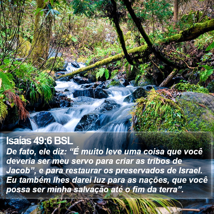 Isaías 49:6 BSL Bible Study