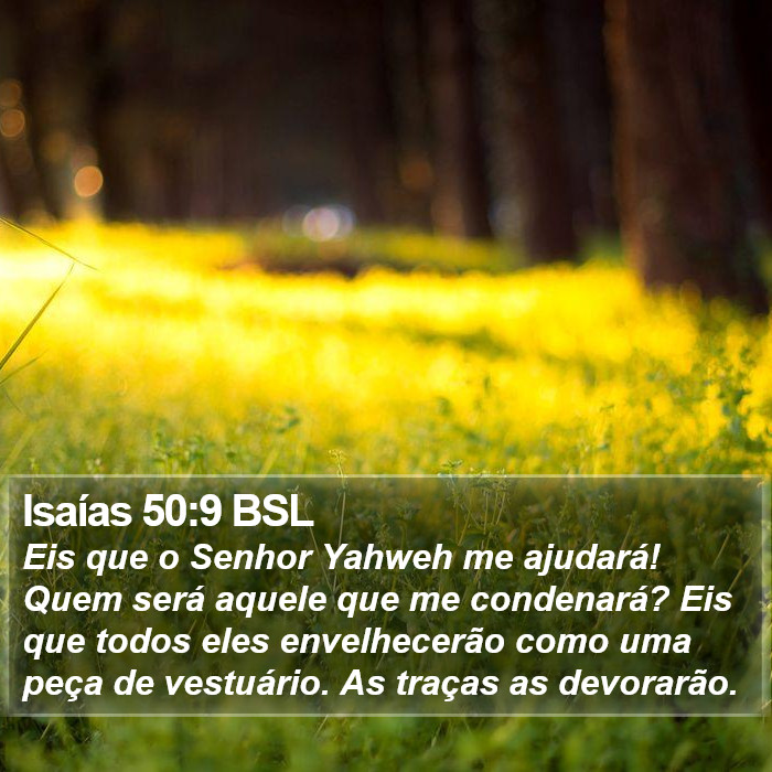 Isaías 50:9 BSL Bible Study